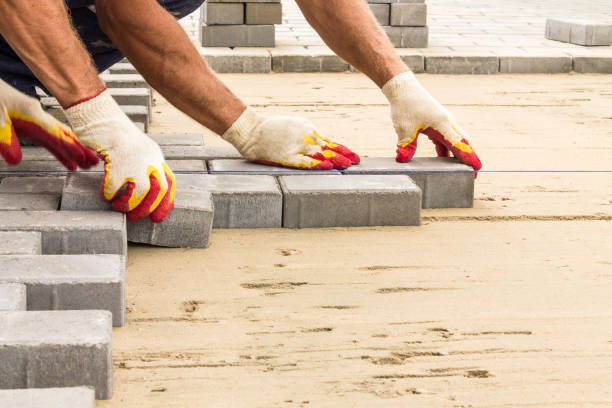 Residential Paver Driveway in Freeland, MI